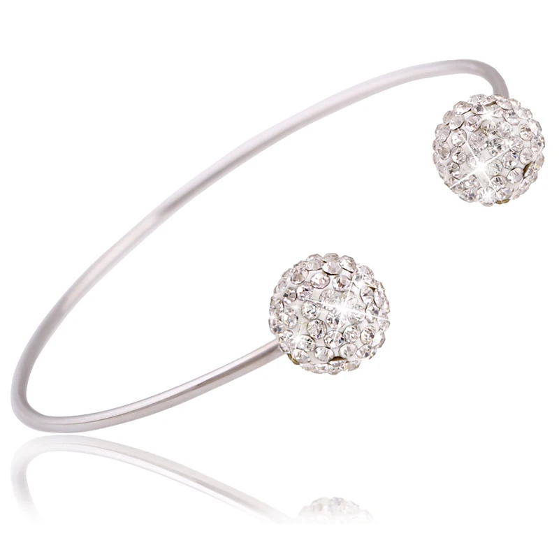 Женские браслеты из нержавеющей стали с фианитами|bangle|bangle snakejewelry bangle |