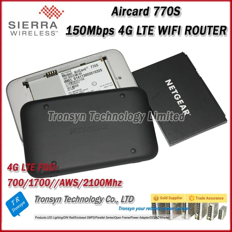 

Wholesale Original 150Mbps Sierra Wireless Aircard 770S Portable 4G LTE Mobile WiFi Hotspot Support North and South America