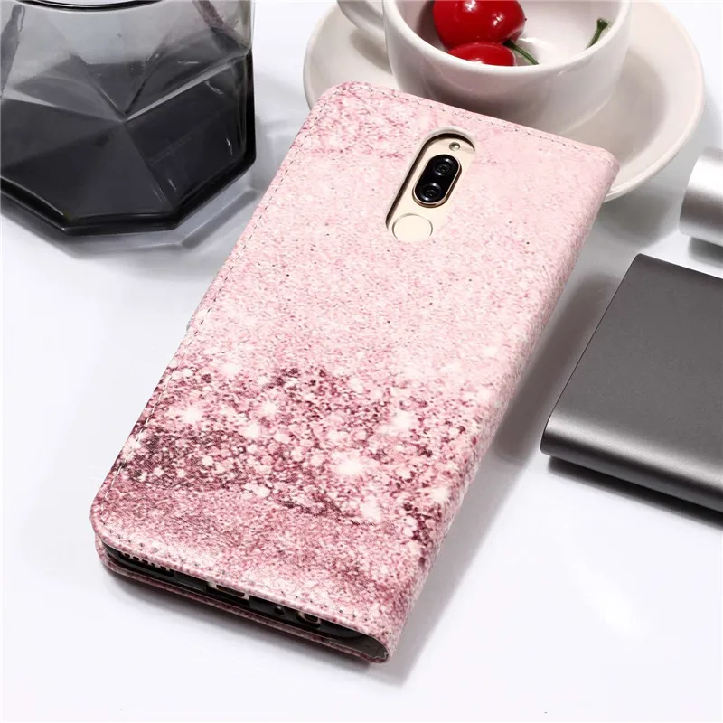 Чехол-книжка mate 10 Lite для Fundas huawei mate 10, чехол для huawei mate 10 Pro, 3D рельефный чехол-кошелек, чехол для телефона