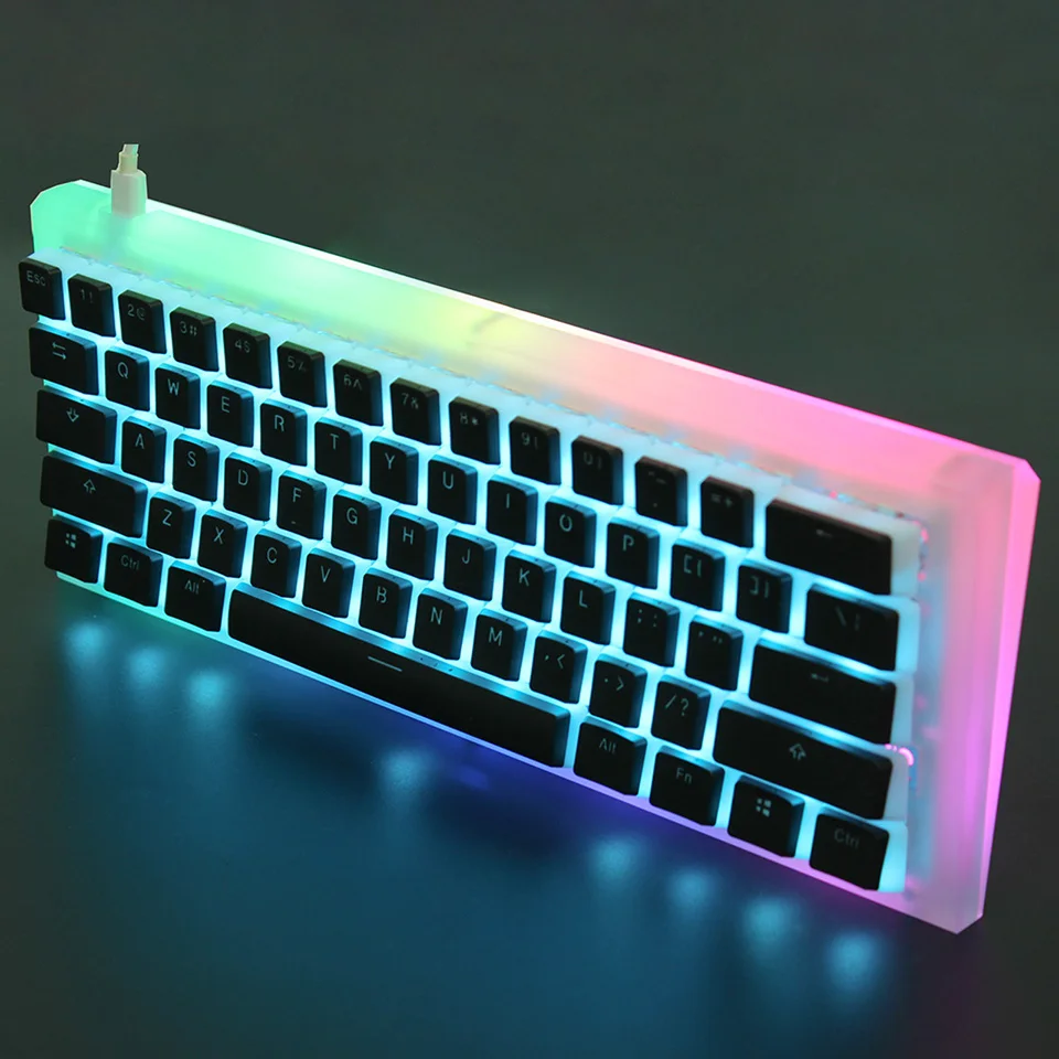 YMDK CNC Акриловые Алмазные RGB полностью программируемые переключатели вишни пудинг