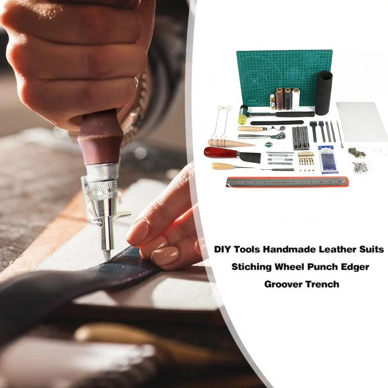 61 шт./компл. высококачественные инструменты для рукоделия набор ниток Awl Вощеная