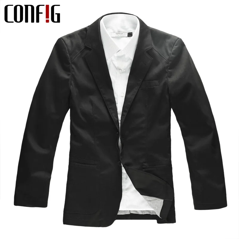 Autumn new arrival male casual blazer men's clothing slim suit fashion outerwear | Мужская одежда