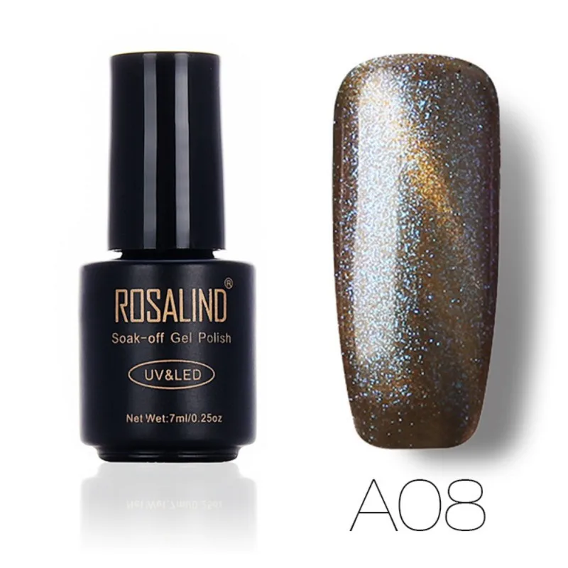 7 мл флакон черный цвет Хамелеон Гель лак с эффектом &quotкошачий глаз&quot LED