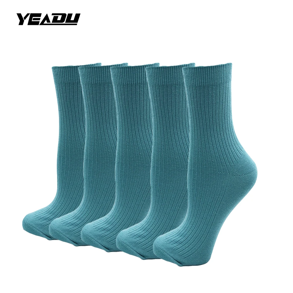 Новые хлопковые однотонные милые женские носки удобные хорошего качества лучший