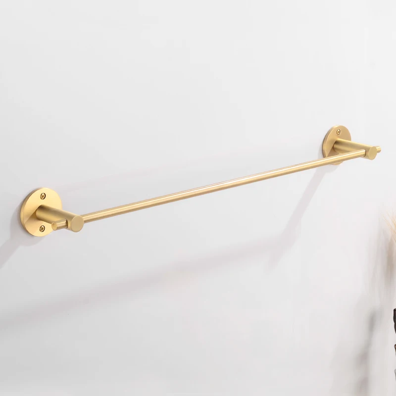 Вешалка для полотенец латунная одинарная Декоративная вешалка подвесной