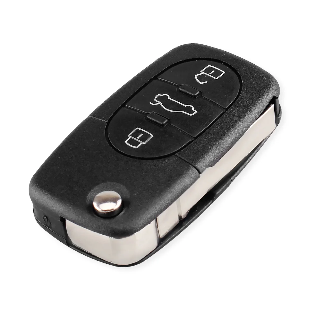 Чехол книжка KEYYOU для VW Passat Jetta Golf Beetle 4/3 с дистанционным управлением кнопками
