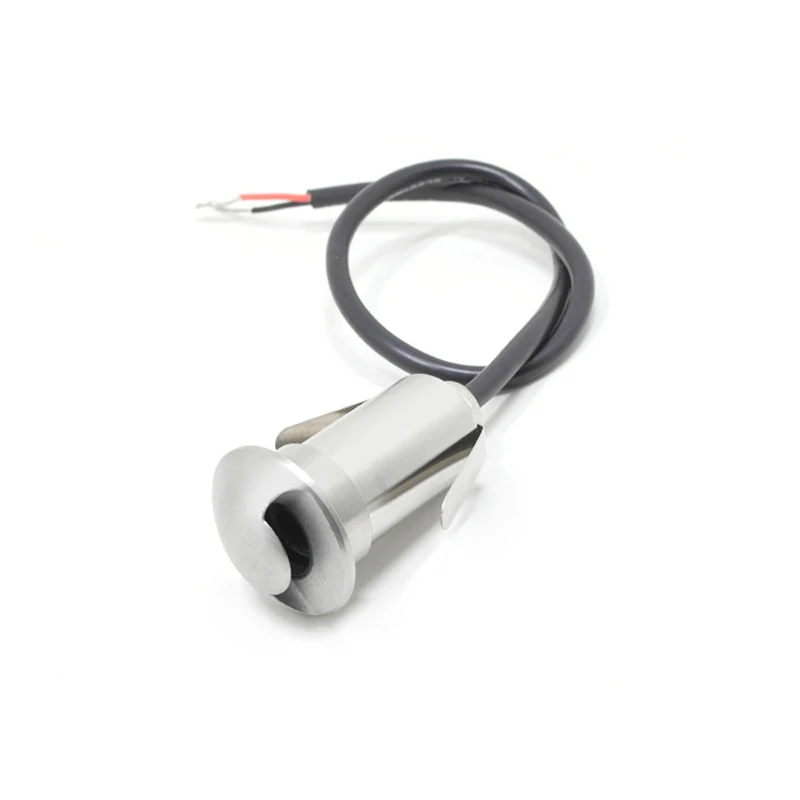 12 шт./лот IP68 3 Вт RGB светодиодные подводные светильники DC12V 1/2/4-боковое отверстие светильник на открытом воздухе под землей лестница Коридор светильник ing D31mm