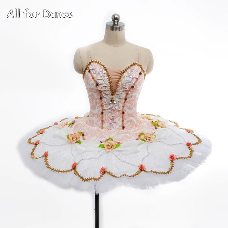 Удивительная/потрясающая белая кружевная профессиональная танцевальная пачка