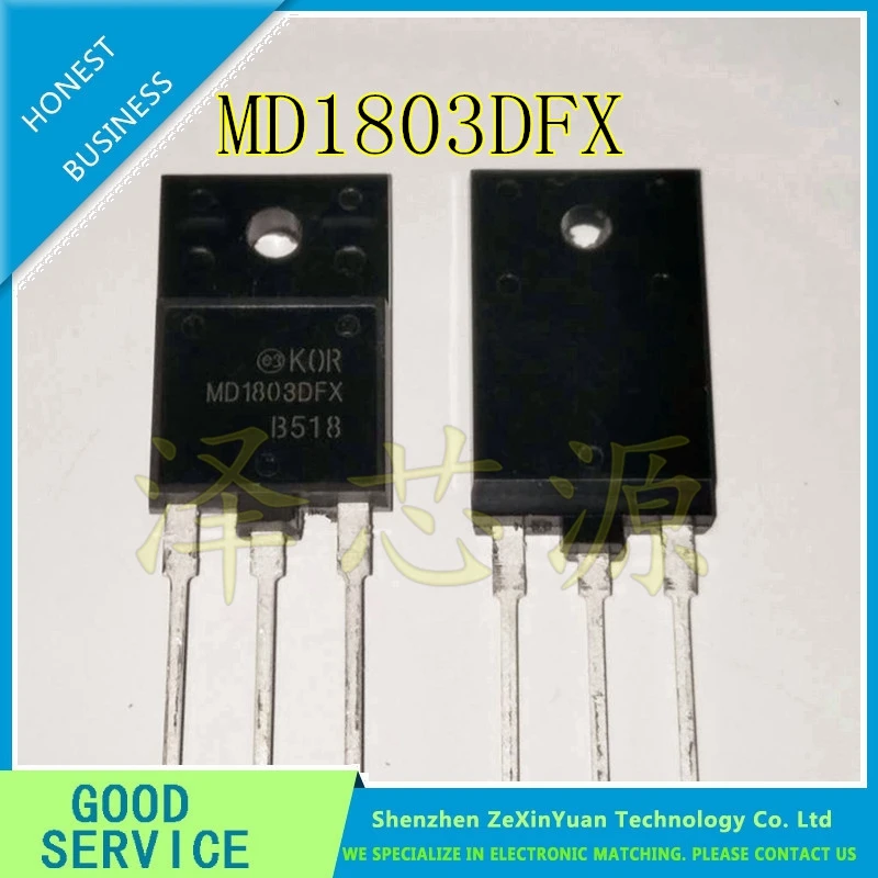 10PCS/LOT MD1803DFX MD1803D MD1803 D1803 1803 TO-3PF Best quality