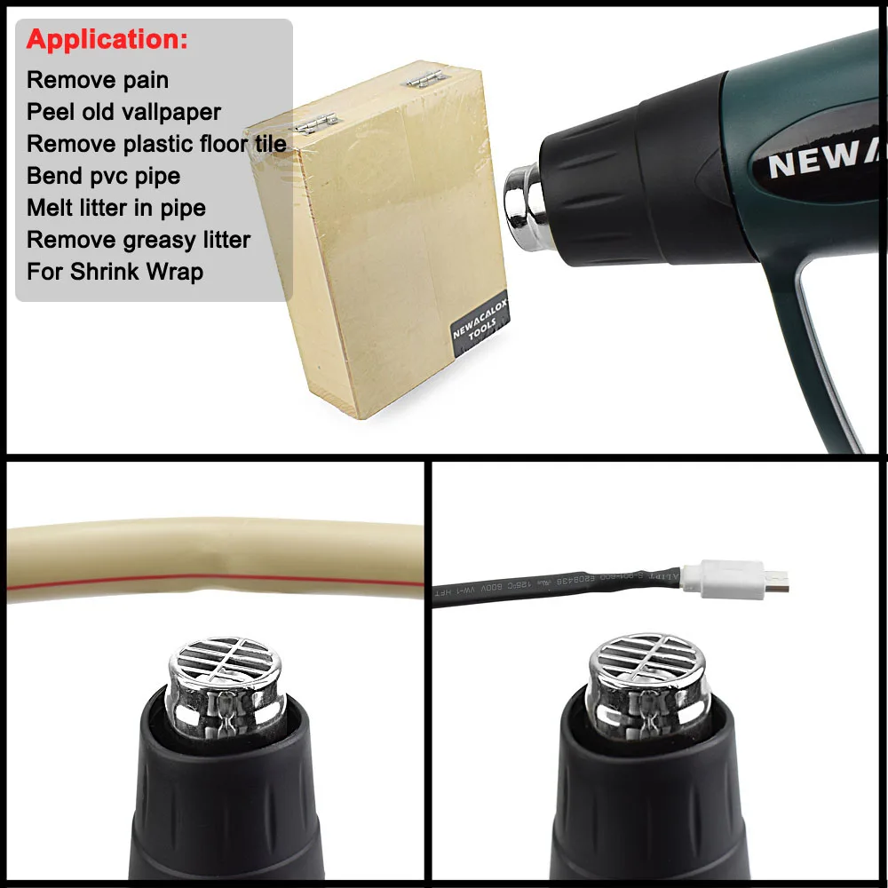 2000 Вт 220 В ЕС Plug Промышленный Электрический Пистолет Горячего Воздуха