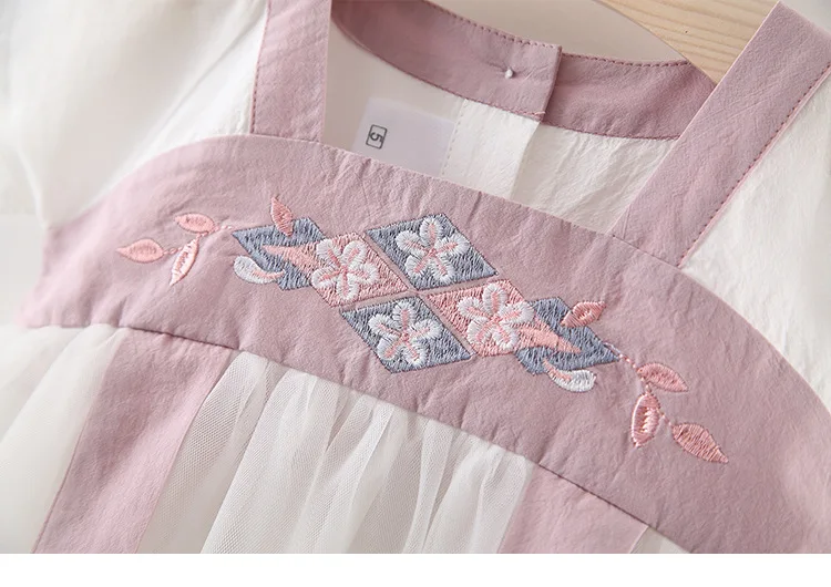 Новинка 2019 года летнее платье для маленьких девочек принцессы стрижки Ципао