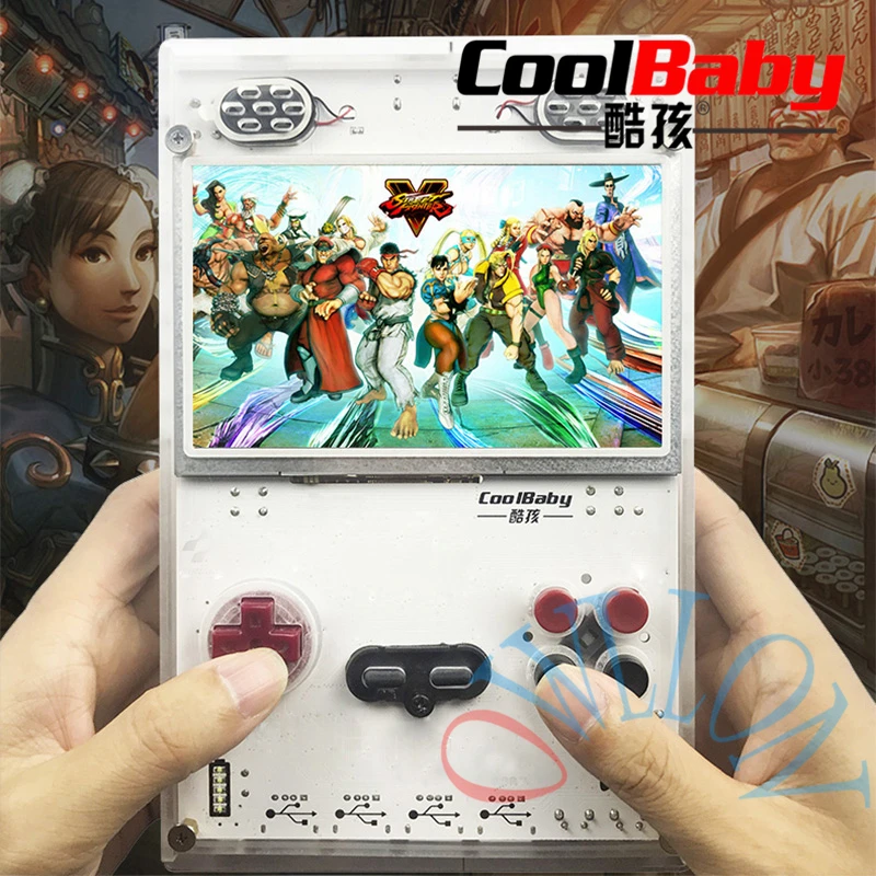 DIY 5 0 дюймовый HD экран Ручной игровой плеер с Raspberry pi вычислительный модуль 3 Lite