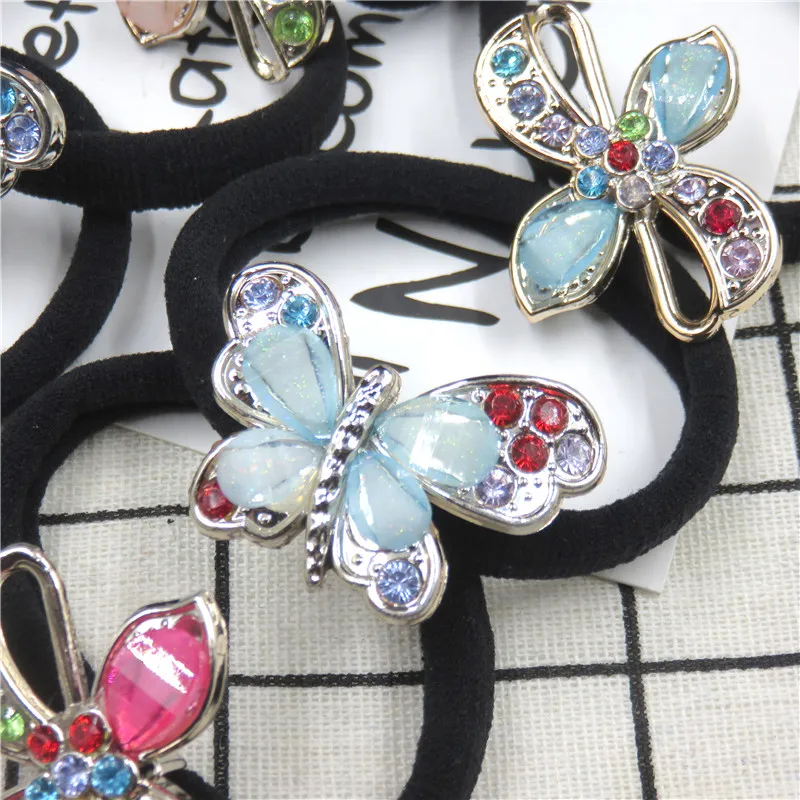 1 шт/10 шт Любовь Бабочка Твердые аксессуары для волос женская головная повязка