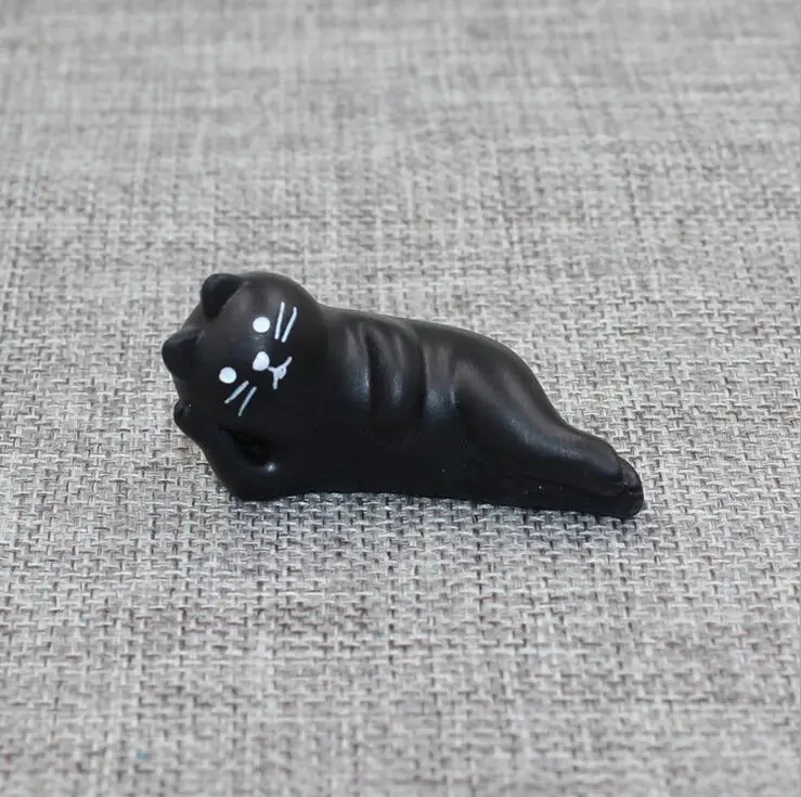 Миниатюрная фигурка в виде спящего кота свиньи панды лягушки|figurine panda|figurine
