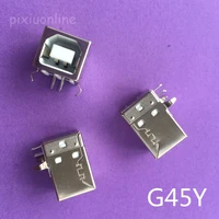 10pcs g45y usb b type female socket connector for printer data interface sale at a loss usa