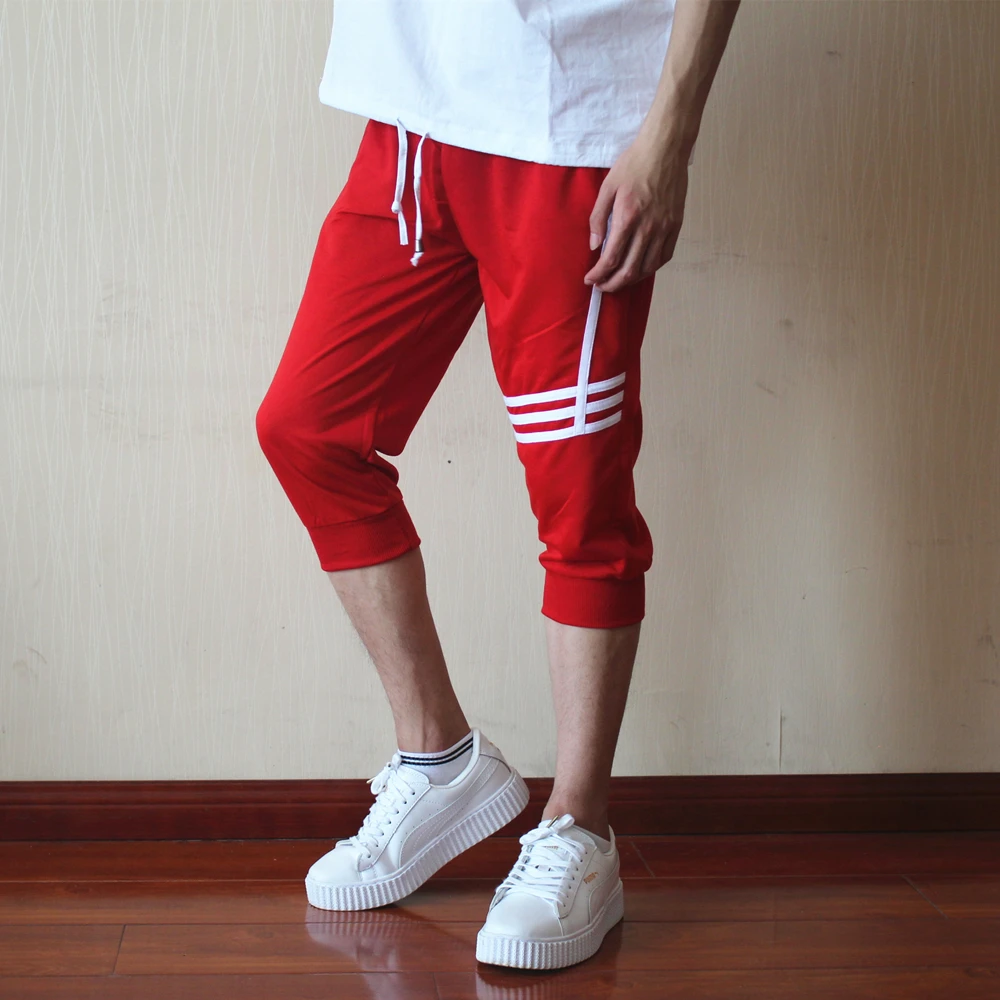шорты мужские Фитнес пляж Jogger Шорты Мужские Короткие мужчины Сжатия Sportshorts Homme |