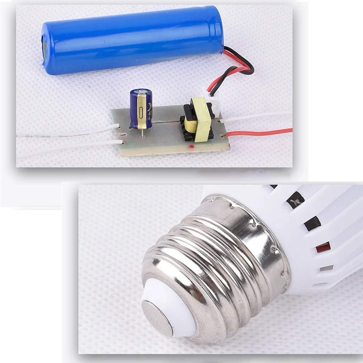 Перезаряжаемый аварийный светодиодный светильник Buld энергосберегающий