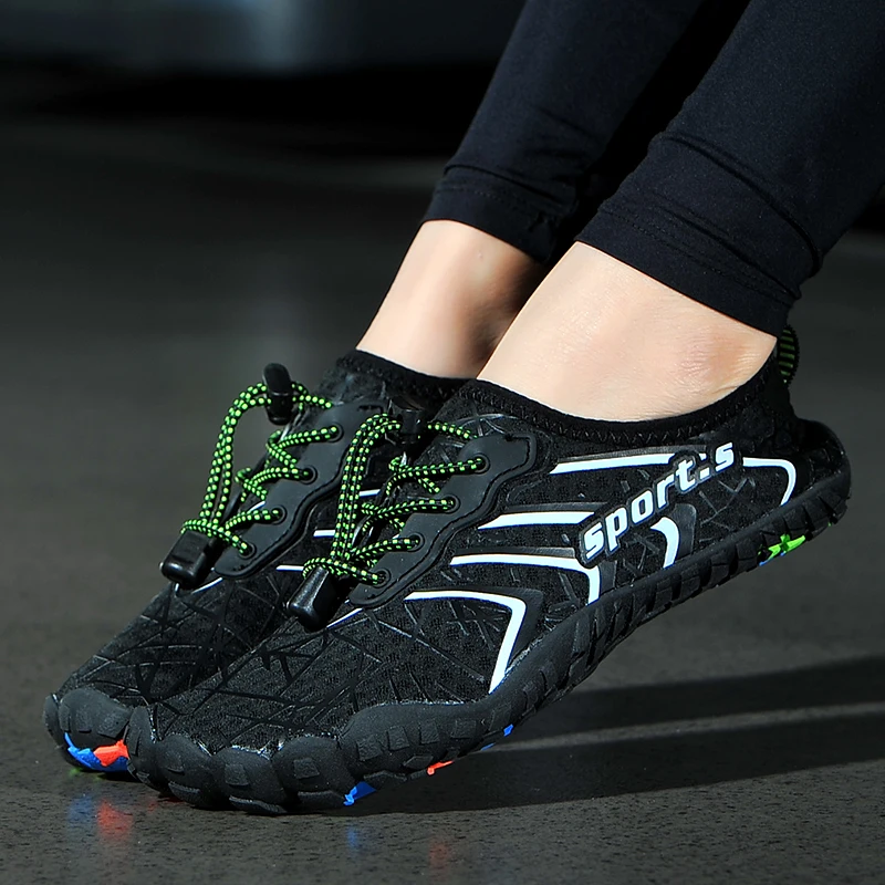 Мужские и женские кроссовки с пятью носками обувь для плавания дайвинга