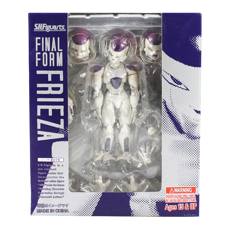 Dragon Ball Z DBZ Golden Frieza Окончательная форма Frieza Son Gokou Goku ПВХ фигурка игрушки модель куклы 11~ 16 см