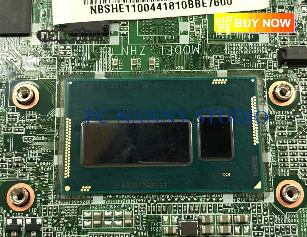Материнская плата PANANNY NBSHE11004 для ноутбука acer Chromebook C720 1 4 ГГц 2955U DA0ZHNMBAF0 2 Гб ОЗУ