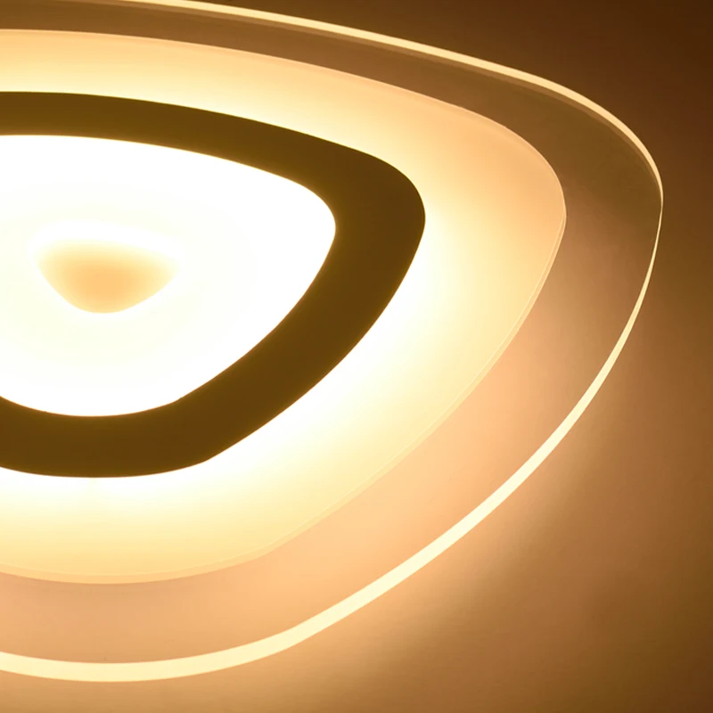 Современные Ультратонкие светодиодные потолочные светильники для гостиной