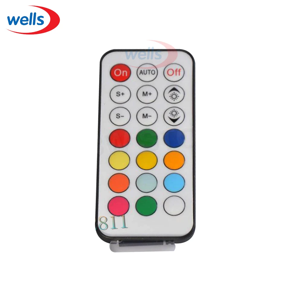 Новый ИК 21 клавишный контроллер управления для WS2811 1903 WS2812B DC5V светодиодный