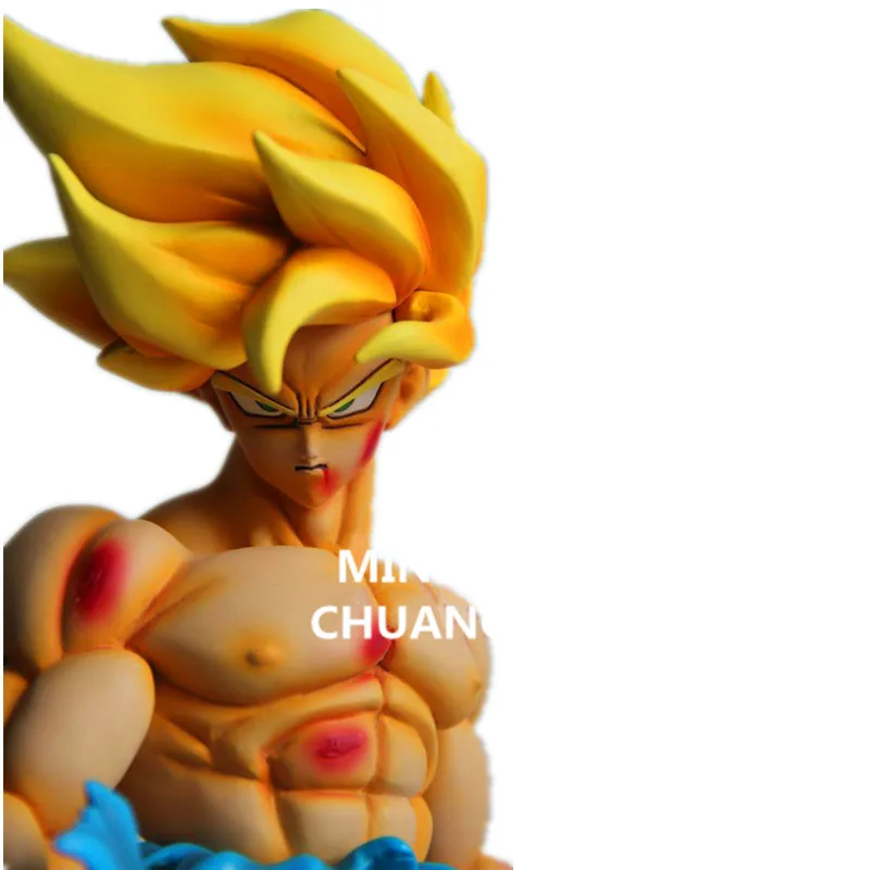 Статуя Dragon Ball Super Saiyan Goku 1:2 бюст GK Kakarotto Son Gohan Goten полноразмерная портретная