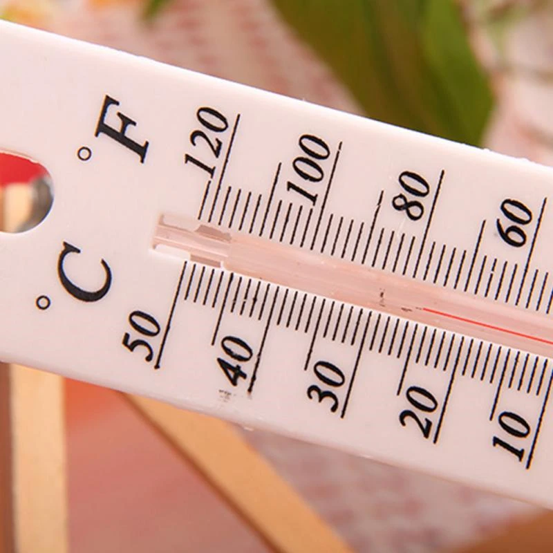 Настенный термометр в форме линейки часы температурный Регистратор комнатный