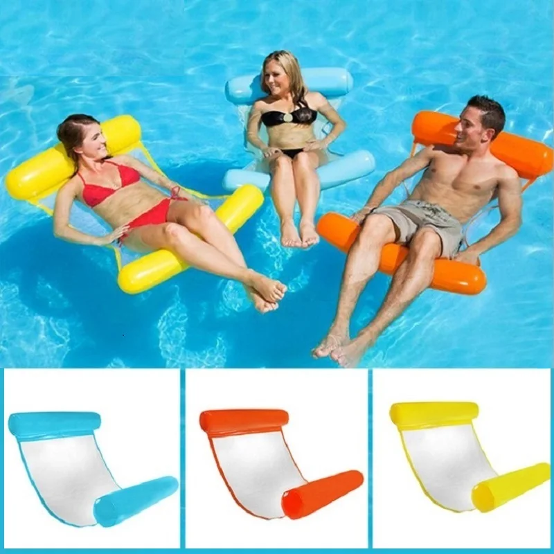 Надувной матрас для плавания надувной кресло кровати надувные Гамак на море