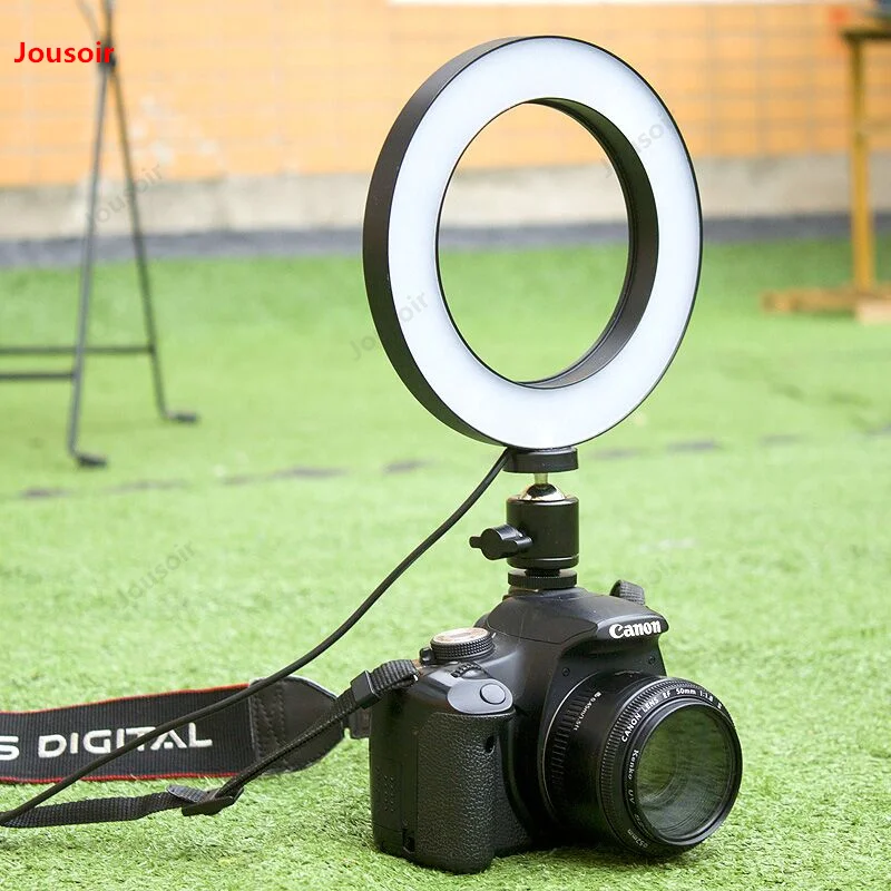 Кольцевой светильник светодиодный камера лампа Фотофон для свадебной