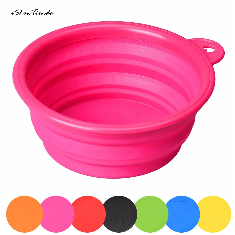 Многоцелевой для кошки или собаки Силиконовый складной канат кормления