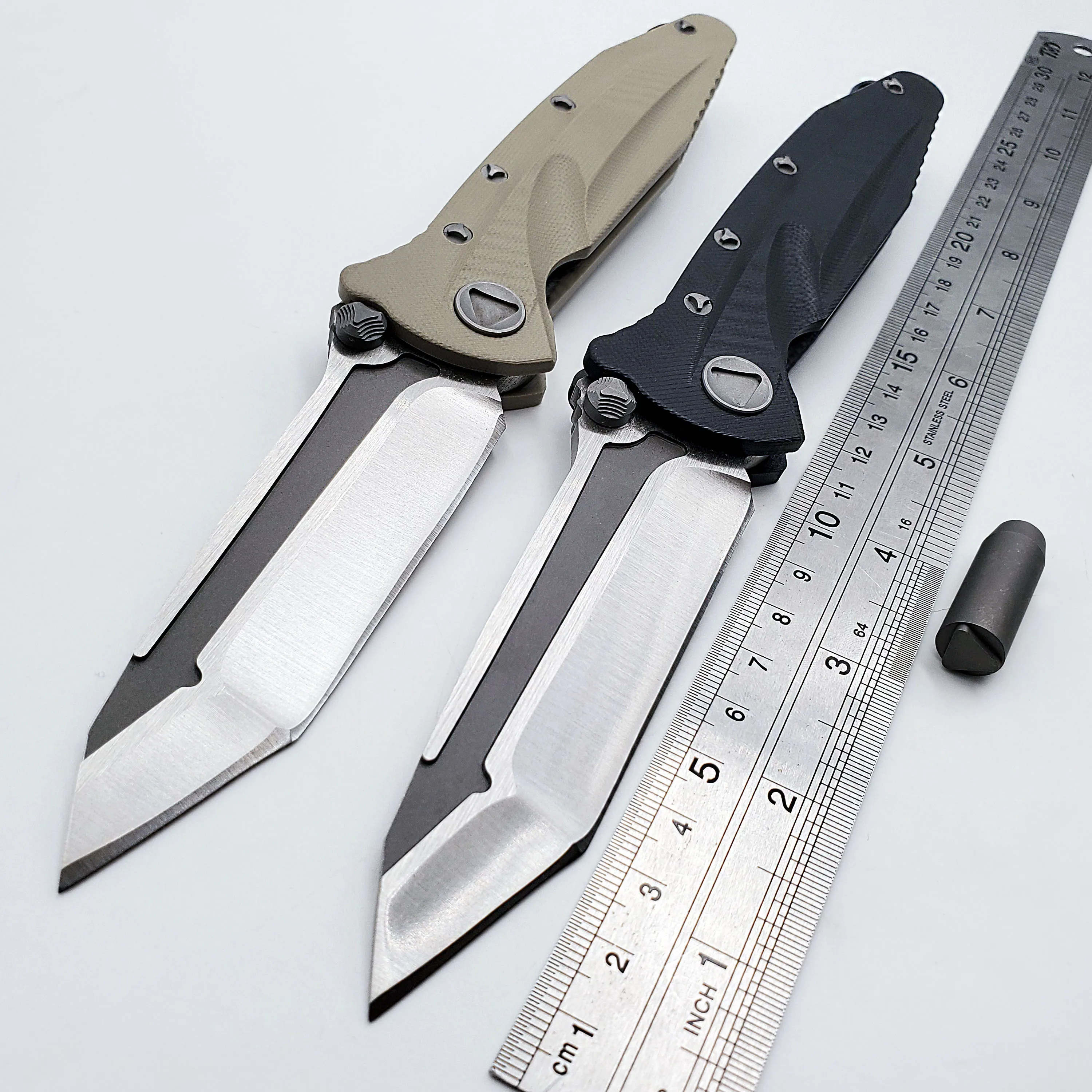 Delta Force тактический складной нож D2 лезвие G10 Ручка Открытый выживания Кемпинг