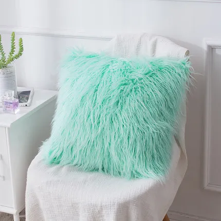 2019 супер мягкие плюшевые наволочки наволочка из монгольской овечьей шерсти для