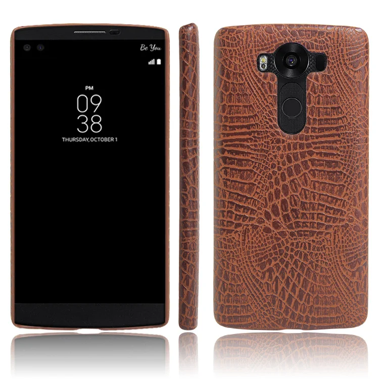 

SUBIN New Type Crocodile Skin PU Leather Phone Case For LG V10 F600 H968 / G4 Pro 5.7" Cases Back Cover With 8 Different Colors