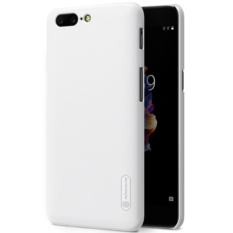 Чехол для OnePlus 5 One Plus 5, чехол Nillkin, матовый щит, Твердый Чехол для задней панели, чехол для OnePlus 5 A5000, 5,5 дюймов