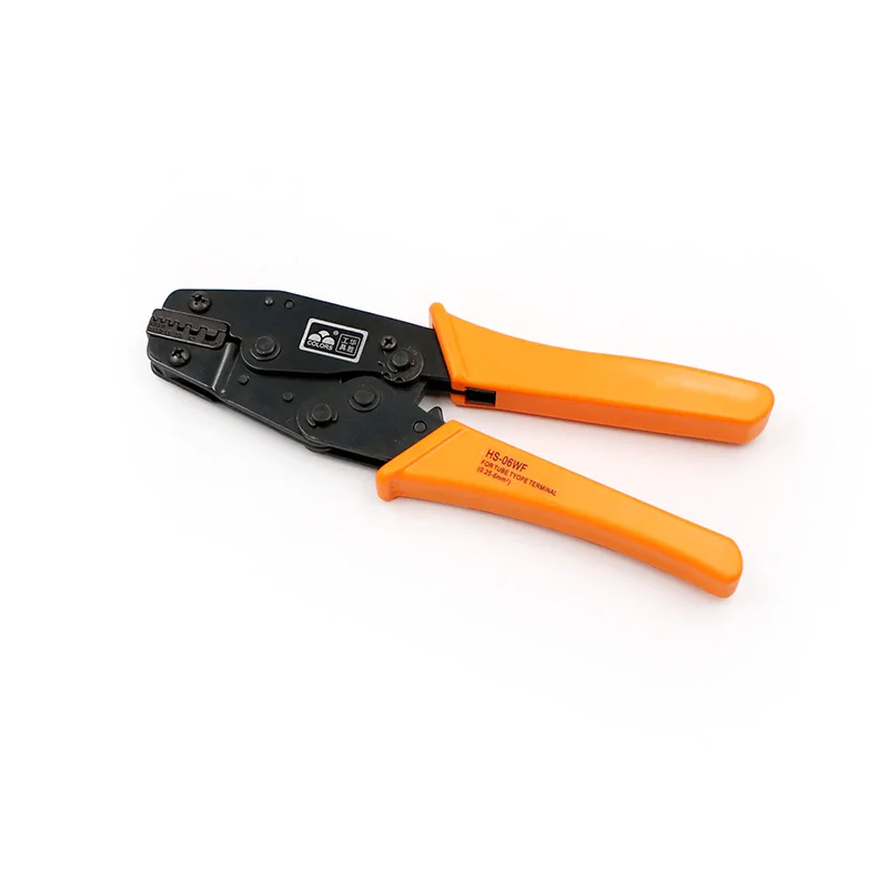HS-06WF Цвета HS-06WF 0,25-мм2 плоскогубцы трещотка клемма пружинный зажим клеммы обжимной инструмент обжимные плоскогубцы ручные инструменты 23-10 AWG - Цвет: HS-06WF