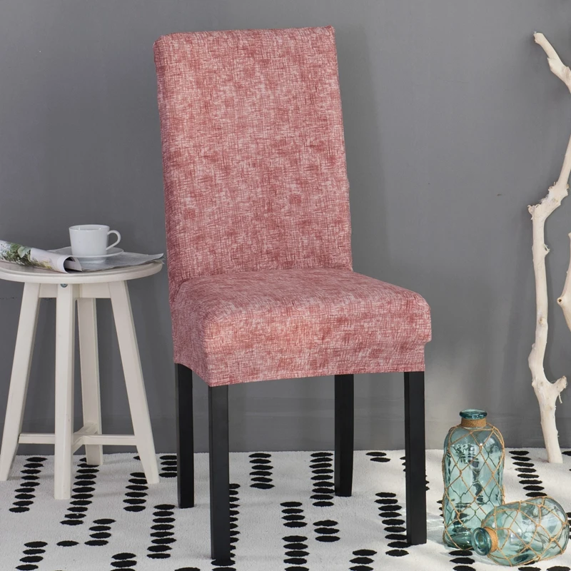 Винтажный спандекс эластичный обеденный стул протектор Чехлы минималистичный
