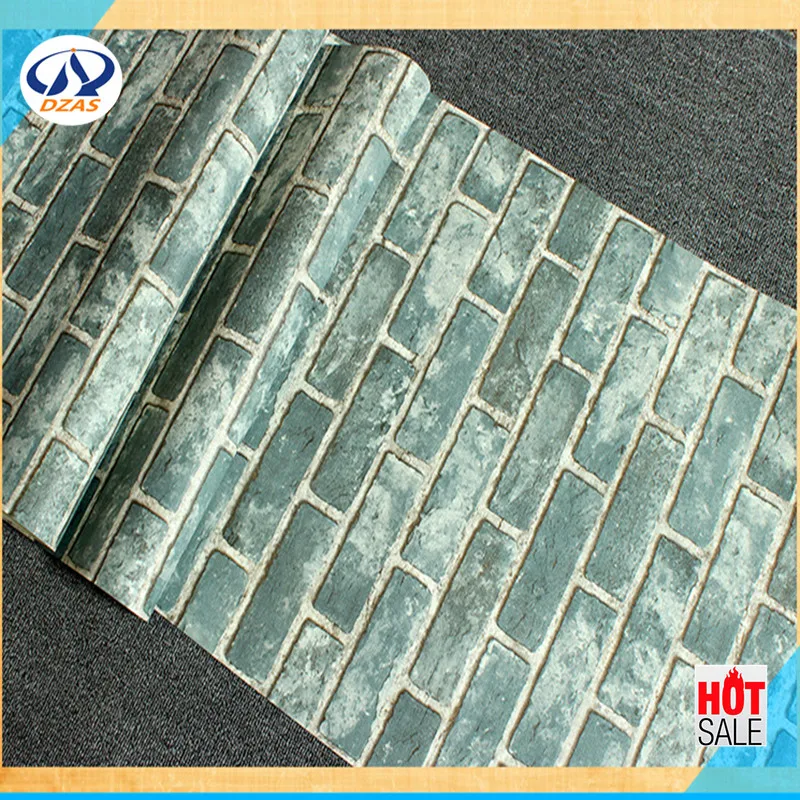 Ретро Имитация кирпичной стены обои Гостиная Ресторан Одежда отель магазин 3D