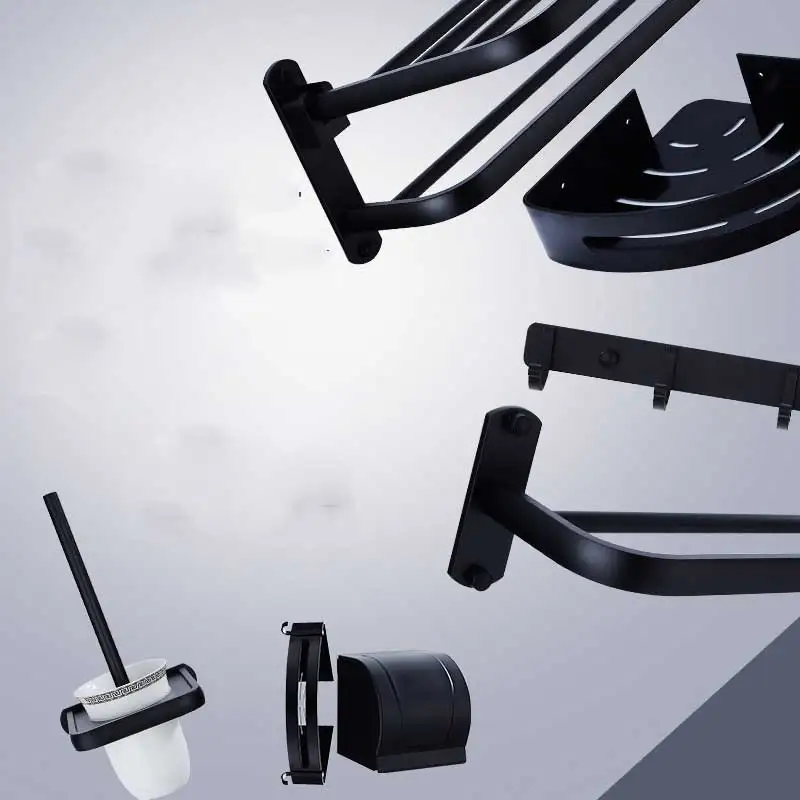 Стеллаж для выставки товаров черный Космический алюминиевый банное полотенце