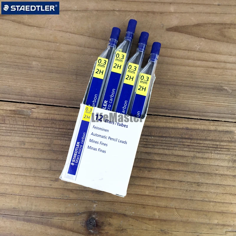 LifeMaster Staedtler Mars Micro Carbon 250 03 механический карандаш свинцовые заправки 0 3 мм 2H/HB/B