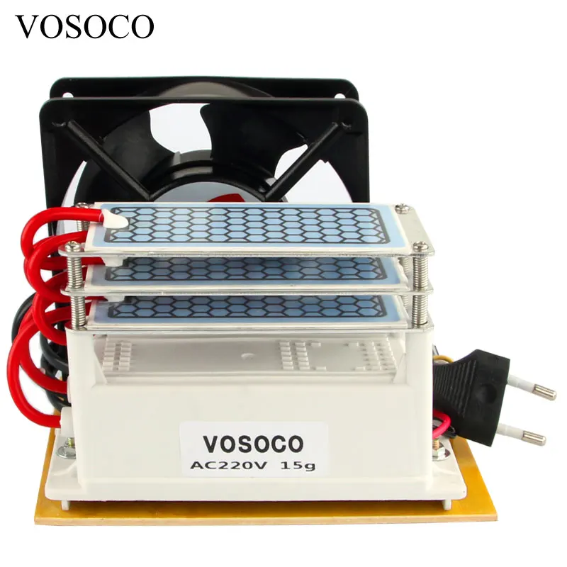 15 Гц/ч портативный генератор озона Сделай Сам озонатор очиститель воздуха для