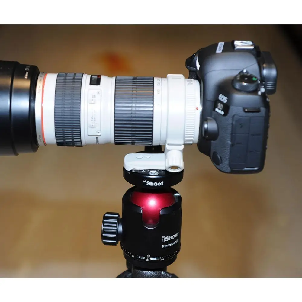 Ошейник объектива iShoot для Canon EF 70 200 мм f/4L USM IS 400 f/5 6 L и 80 f/2 8 л|Моноподы| |