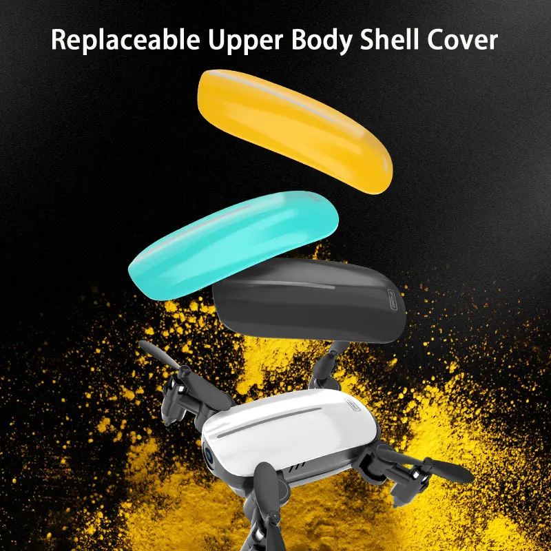 Мини карманный Дрон Teeggi T10 для селфи с HD камерой Wi Fi FPV Квадрокоптер складной