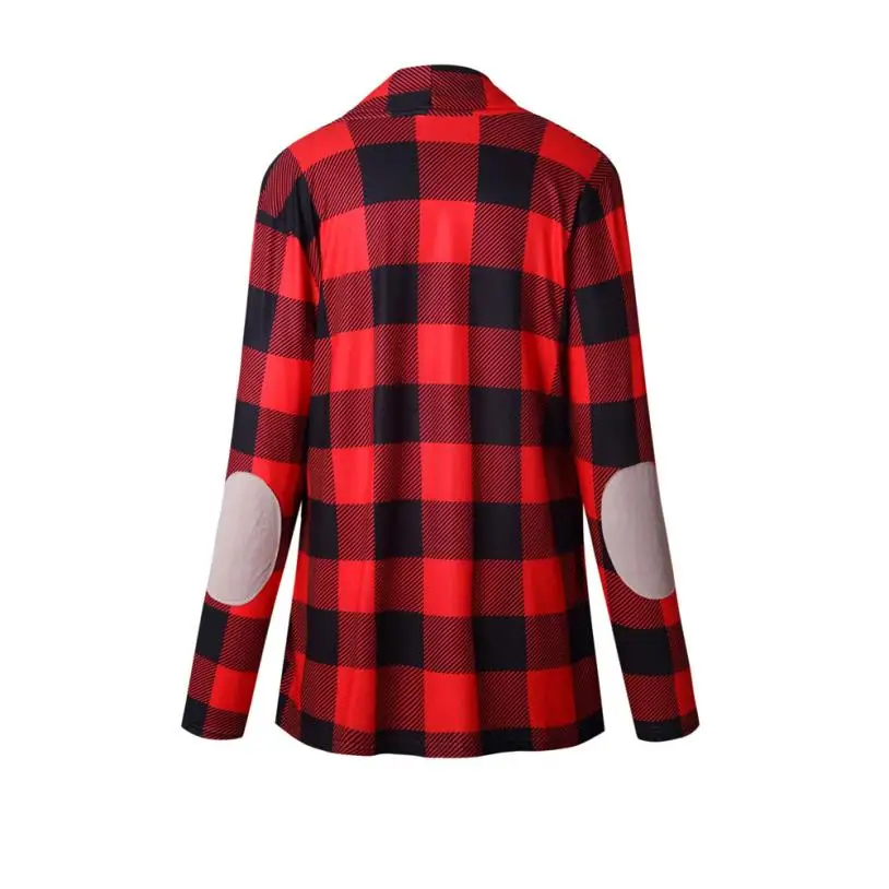 Повседневное осеннее крутое праздничное пальто для девочек Женская клетчатая