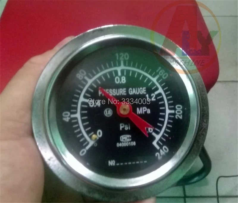 Манометр для испытательного стенда насоса дизельного топлива 0 25/0 6/1 6