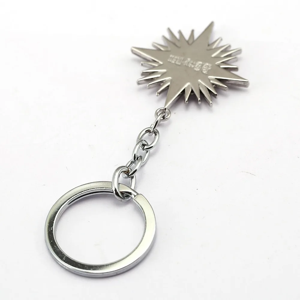 12pcs/lot D.Gray man Keychain allen Compass Key Chain Ring Holder Pendant Chaveiro Anime Jewelry Souvenir | Украшения и