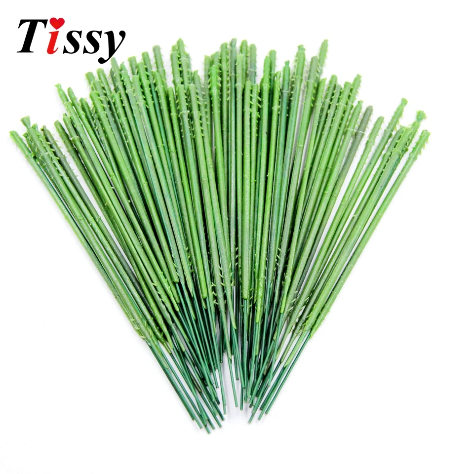 

50PCS 13.5CM Short Stem Flower Arrangement Artificial Flower Head Accessory Containing Wire Simulation Flower Wedding Decor