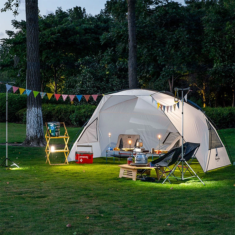 Naturehike Gnie пляжный тент с полюсами палатку солнце укрытие UPF40 NH18Z001-P | Спорт и