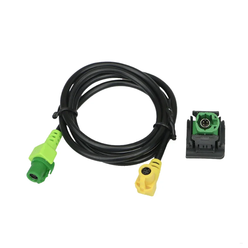Автомобильный USB аудио переключатель кабельный жгут RCD510 RNS510 для Volkswagen VW для Golf MK6 Jetta MK5 Polo GOLF JETTA SCIROCCO