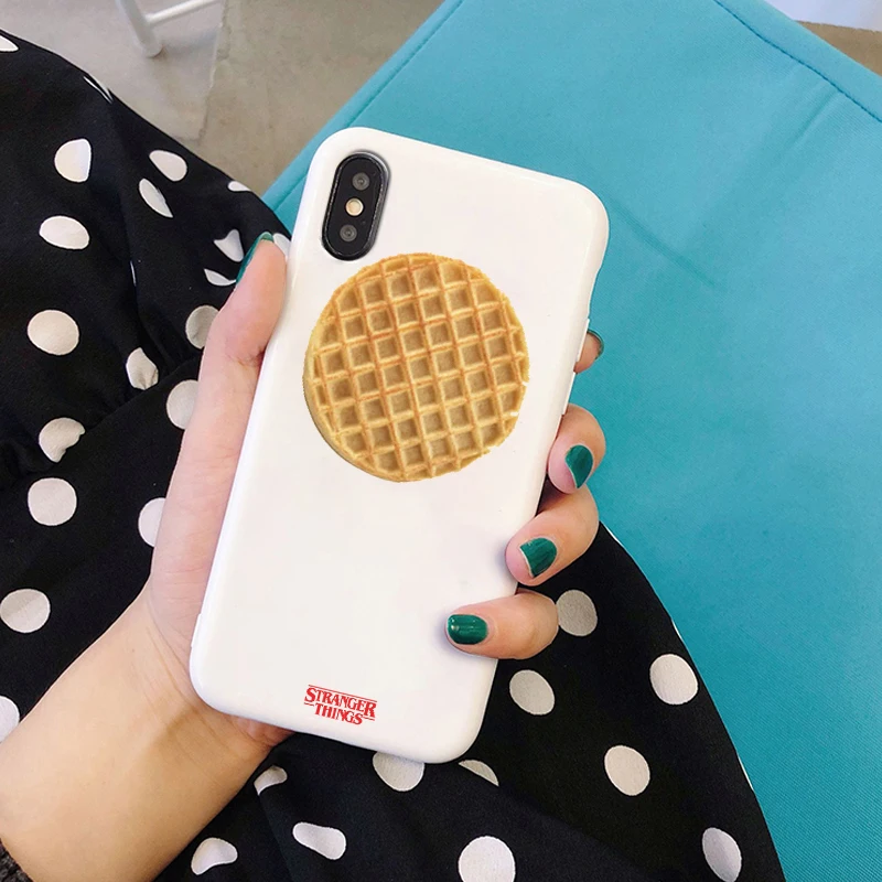 W-5806 Необычные вещи чехол для телефона iPhone X XR XS MAX 6 7 8 plus 6s TPU Мягкий силиконовый карамельный цвет чехол - Цвет: W-5806